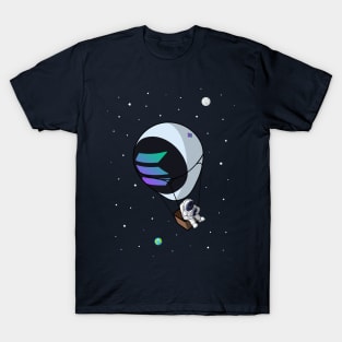 Solana. To the Moon. T-shirt T-Shirt